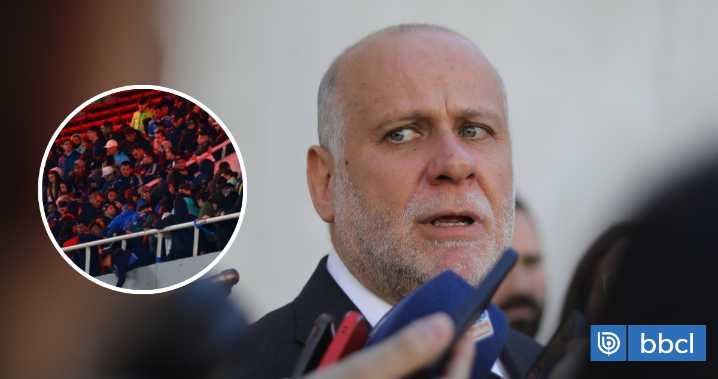 Elizalde condena violento episodio de La U e Independiente y lo define como "la expresión de barbarie"