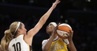 Late Sparks turnover seals loss to Indiana Fever as Caitlin Clark watches from sideline