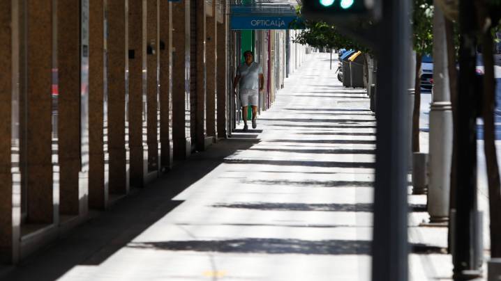 Las máximas llegarán a los 41 grados este martes en Granada