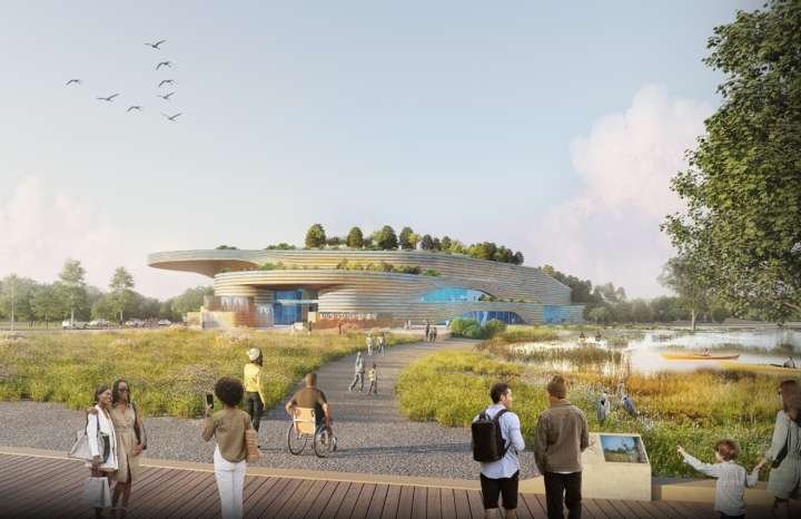 Hello, Grand Rapids: Community gets first glimpse at zoo’s massive waterfront aquarium