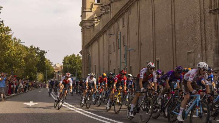 Horario y recorrido en Zaragoza de la Vuelta a España 2025