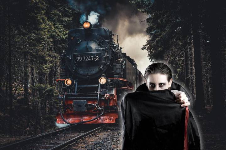 All Aboard: Halloween Murder Mystery Train Ride in Indiana