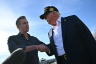 Trump takes a swipe at 'incompetent' Newsom: 'Good line of bulls***'