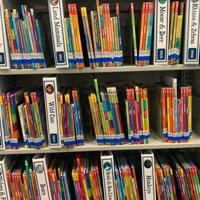 Beyond the bookshelves are St. Tammany Library services