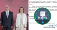 ¿Las pruebas la delatan? Carta de Gutiérrez Müller habría sido publicada desde España