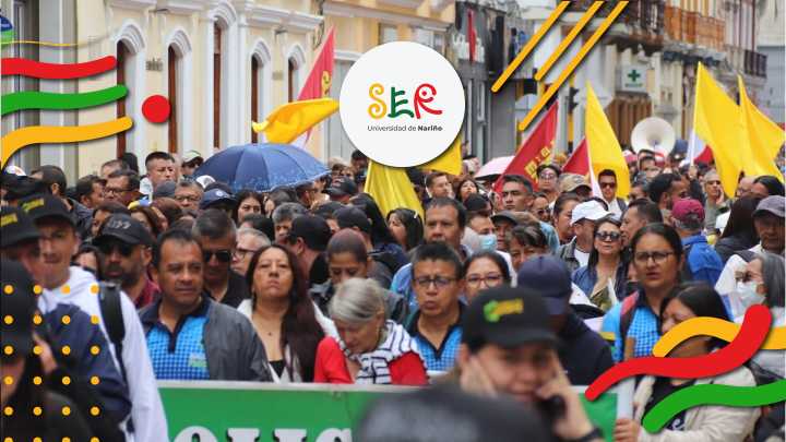 Movilización pacífica en la ciudad: compromiso ciudadano por los derechos laborales