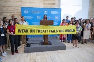 Plastic pollution treaty talks in Geneva end without an agreement