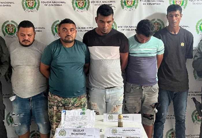 Cayó cabecilla y cuatro extorsionistas de Los Primos en el Magdalena