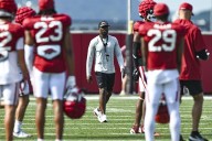 Razorback report: Arkansas defensive coordinator Williams begins film study for opener