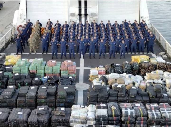 U.S. Coast Guard seized record 76,000 pounds of drugs this summer