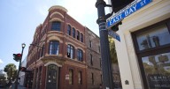 No uplighting on East Bay in Charleston Restoration Hardware
