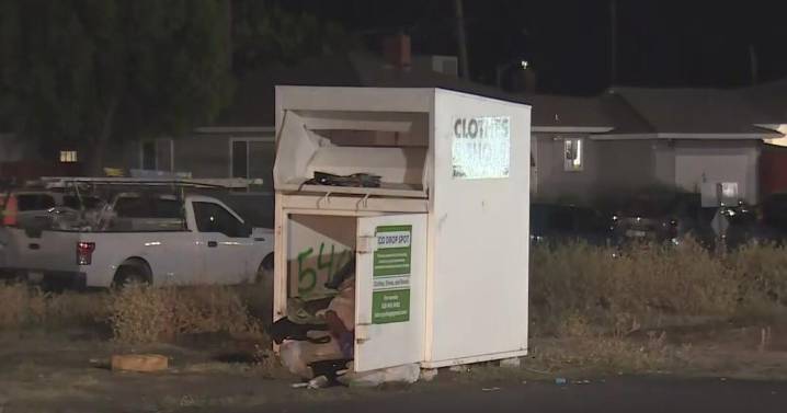 Woman dies after getting stuck in donation box in Lodi