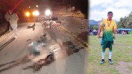 Quinua: Joven deportista muere tras choque en moto lineal y camioneta