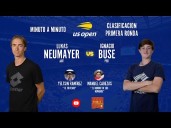 Ignacio Buse vs. Lukas Neumayer (2-1): video, resumen y sets por el US Open 2025