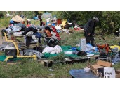 City clears homeless encampment in preparation for remediation work