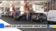 Labor Day gas cheapest since 2020