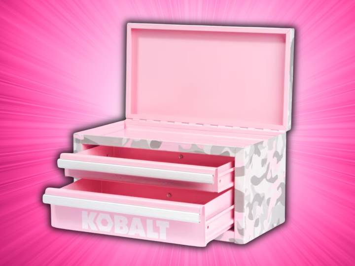 Lowe's has the best toolbox to store makeup, crafts & more for only $22