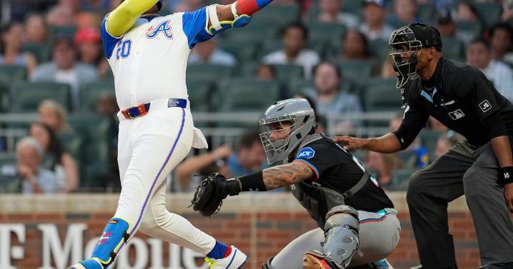 Marcell Ozuna powers Braves past Marlins, feels ‘under control’ facing former team