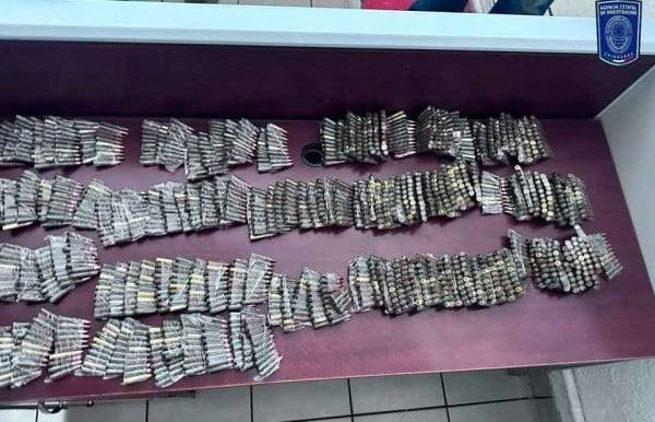 Aseguran 1,800 cartuchos en Moris