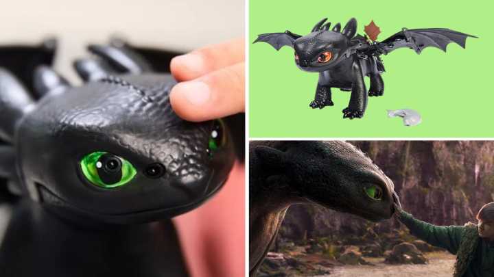 Train an interactive Toothless dragon, now at Amazon