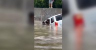 Local man goes viral for saving woman in flood