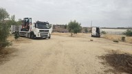 El vallado de los terrenos del cantón vuelve a enfrentar a los vecinos de Montecarmelo con Cibeles