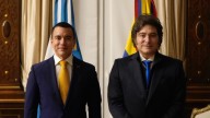 Javier Milei se reúne con el presidente de Ecuador, Daniel Noboa, en Casa Rosada