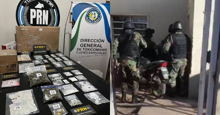 La Policía desarticuló dos puntos de venta de drogas en Cipolletti: «Más firme que nunca», festejó Buteler