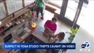 Suspect in Highland Park yoga studio thefts caught on video