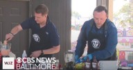 WJZ's Meteorologists compete in Maryland State Fair milkshake contest