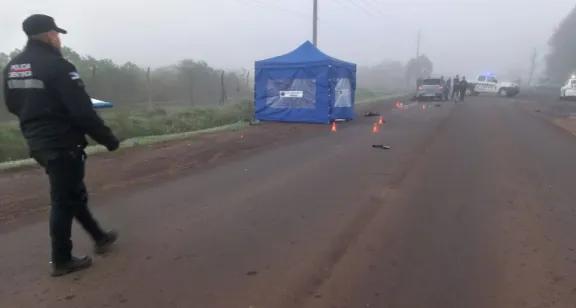 Identificaron al motociclista fallecido en Posadas y el automovilista  fue demorado