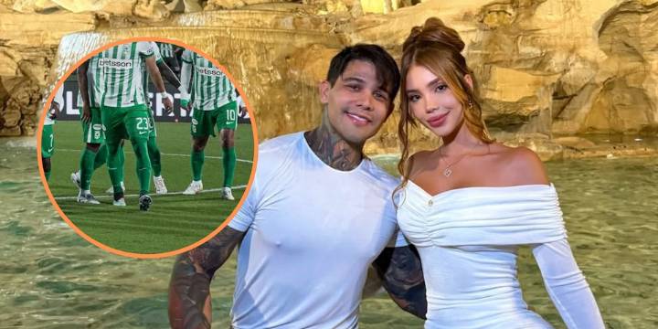 Yeferson Cossio volvió a arremeter contra varios cantantes y futbolistas de Atlético Nacional que le “caen” a su novia en redes sociales: “Ustedes no tienen nada”