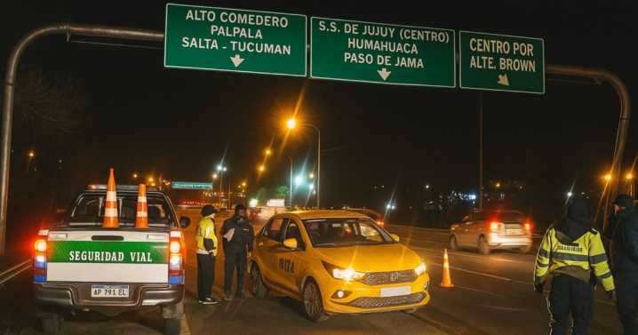 Interceptaron a un conductor ebrio manejando a contramano en la Ruta 9