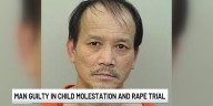 Man found guilty on all rape, molestation charges dating to the 90s
