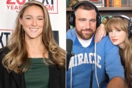 Kylie Kelce Reacts to Taylor Swift Beating Her 'New Heights' Podcast Record