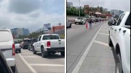 Persecución en el Paso Express de Cuernavaca deja dos detenidos