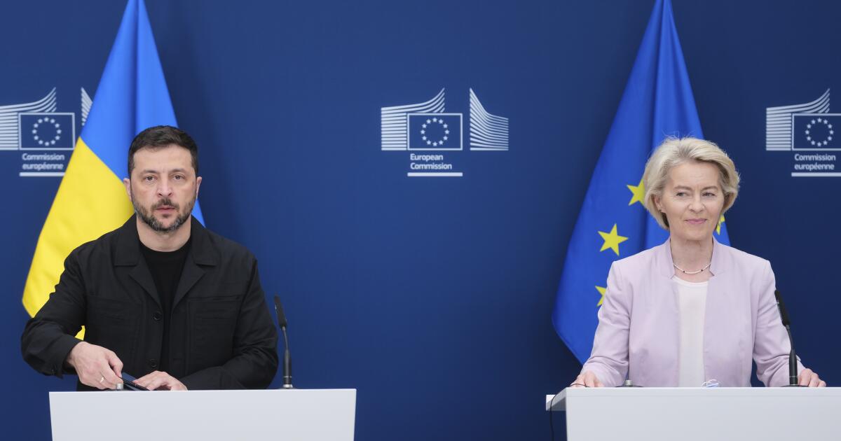 European leaders to join Ukraine's Zelensky for meeting with Trump