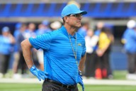 Rams troll Jim Harbaugh over Michigan sign