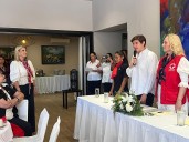 Mónica Vidal Barrera nueva coordinadora local del Voluntariado de Damas de la Cruz Roja Mexicana