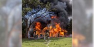 Janesville Fire: Flames destroy detached garage