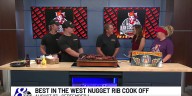 Men Wielding Fire & The Nugget Rib Cook Off