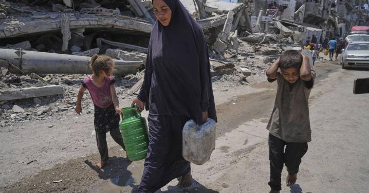 A day in the life, in photos, of one family's search for food in Gaza