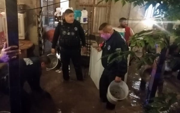 Brinda Seguridad Vial más de 80 apoyos ciudadanos por lluvias