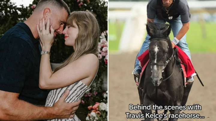 Taylor Swift in line for £1million engagement gift thanks to fiance Travis Kelce's racehorse named after her