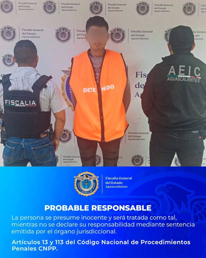 “El Calaco”, sicario del CJNG, es vinculado a proceso por la ejecución de un hombre en Pabellón de Arteaga