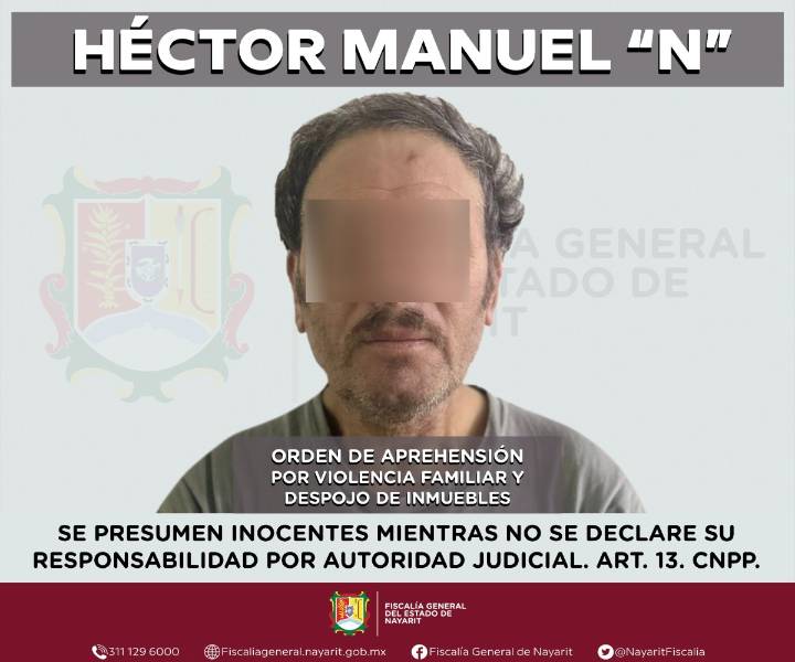 HÉCTOR MANUEL “N” YA FUE APREHENDIDO Y ENCARCELADO