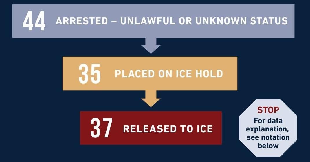Hamilton Co. Sheriff's Office arrests 44 undocumented citizens in july crackdown