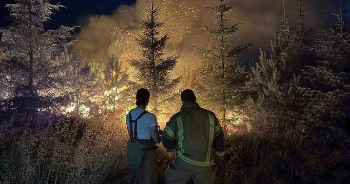 Langdale Moor fire: Major incident declared as fire surges near RAF Fylingdales