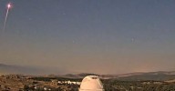 Espectáculo en el cielo de Andalucía por la reentrada de un cohete chino