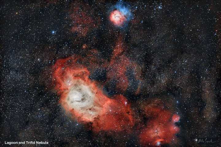 The teapot is ‘steaming’ with stars